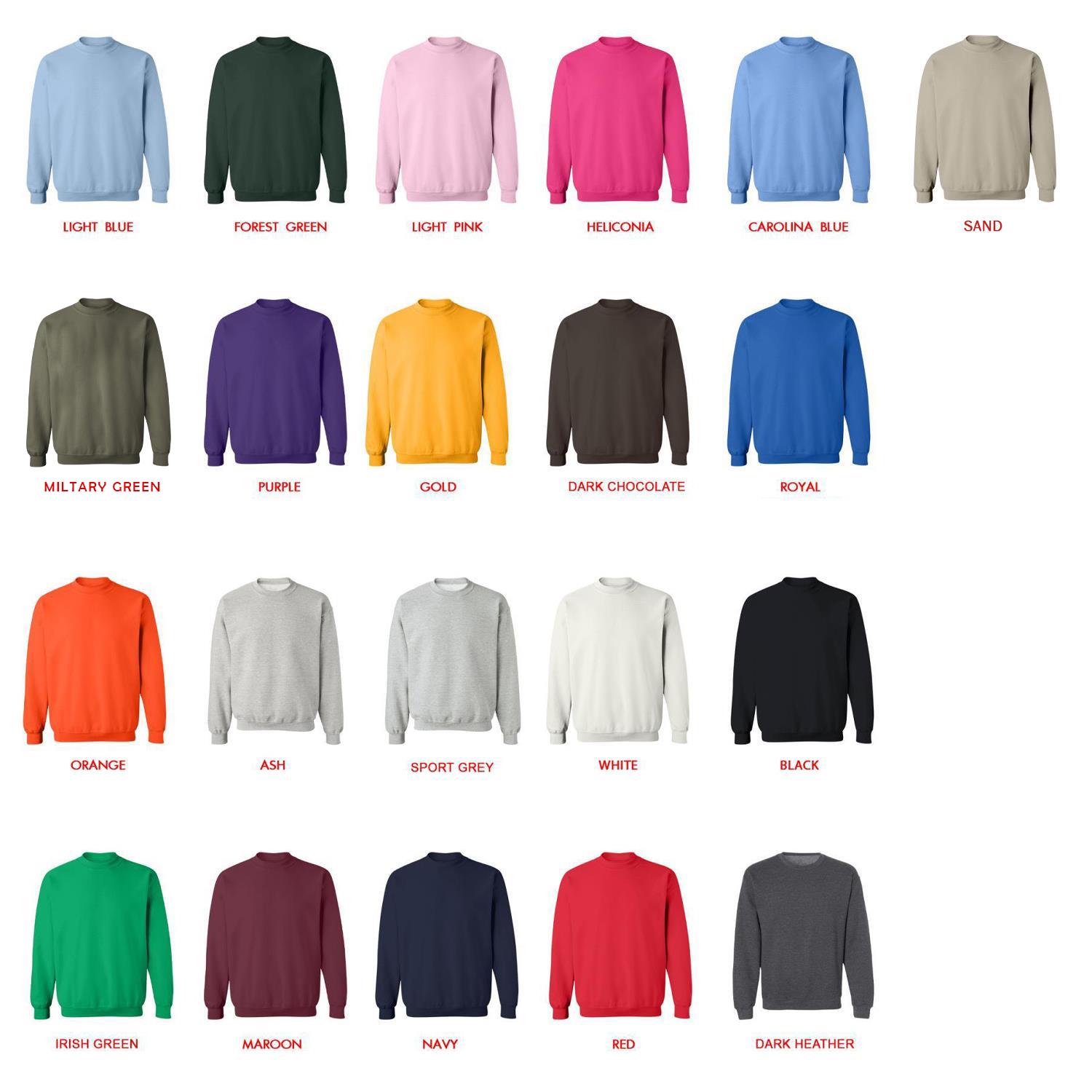 sweatshirt color chart - Enhypen UK Shop