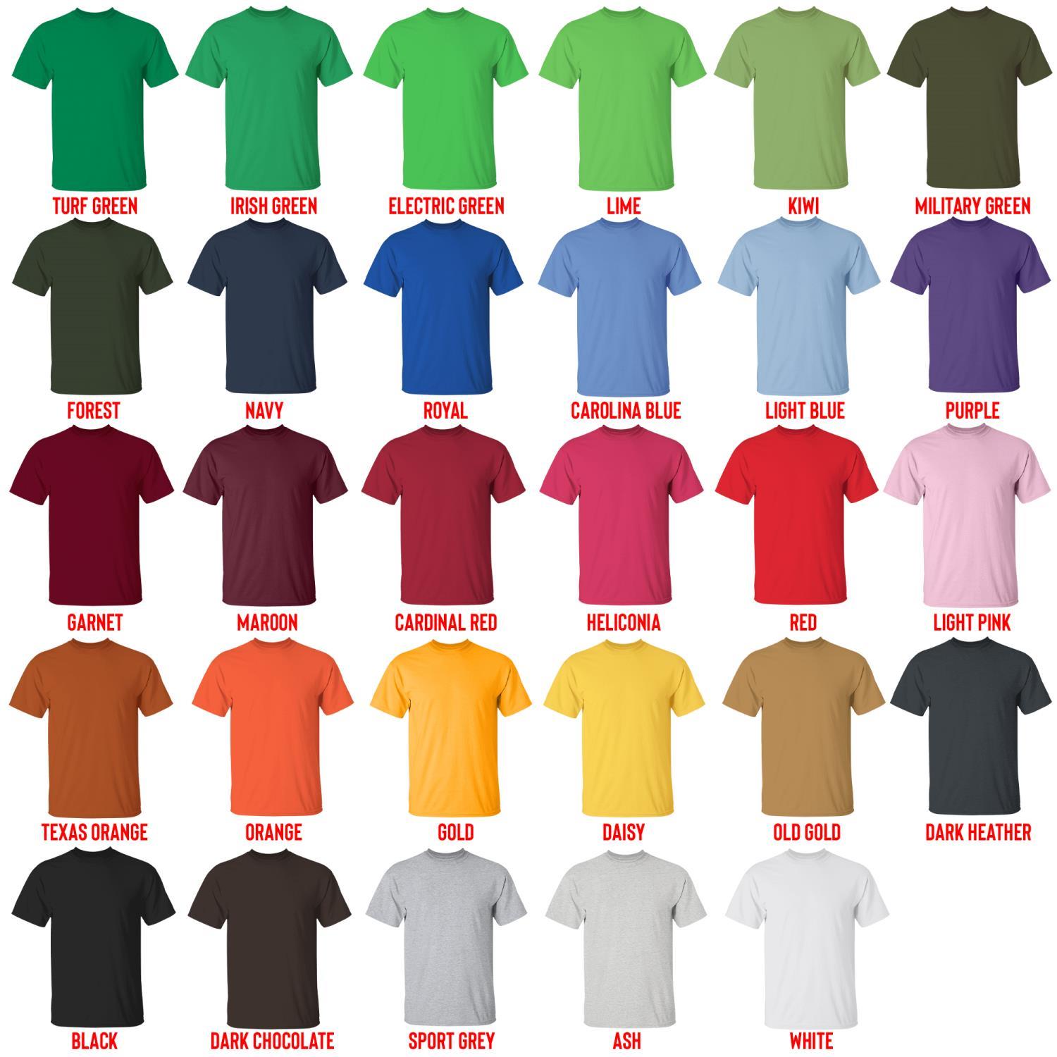 t shirt color chart - Enhypen UK Shop