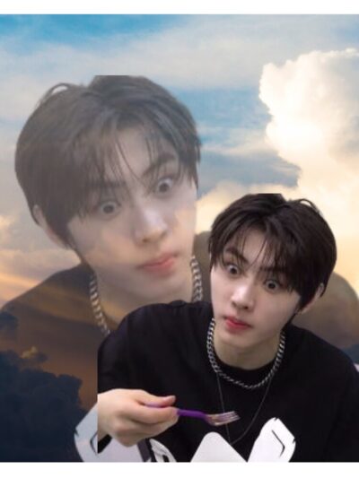 Alternative view of Sunghoon Meme Throw Pillow