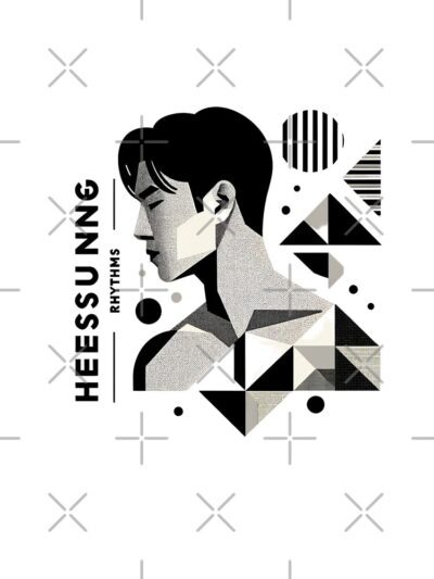 Alternative view of Heeseung Enhyphen Throw Pillow