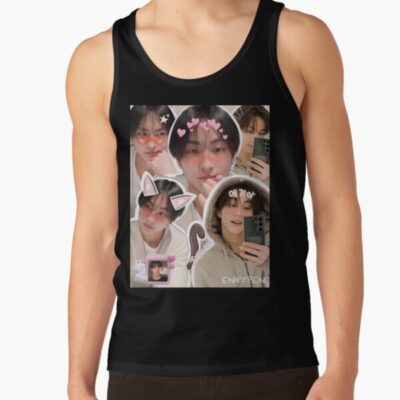 Alternative view of Enhypen Jungwon Collage Hstay Design Tank Top