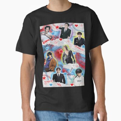 Alternative view of Collage Design Inspired By The Group Enhypen T-shirt