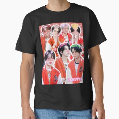 Alternative view of Enhyphen Collage Hstay Design T-shirt
