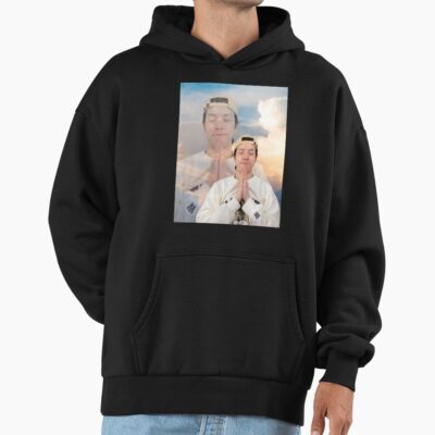 Alternative view of Jake Meme Hoodie