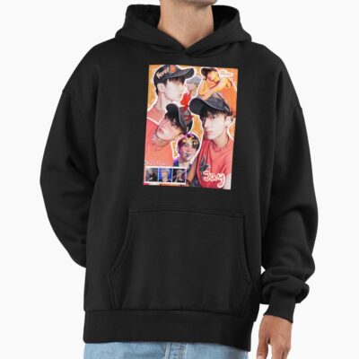 Alternative view of Enhypen Jay Collage Hstay Design Hoodie