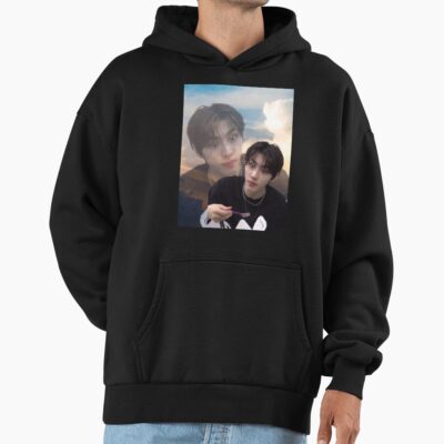 Alternative view of Sunghoon Meme Hoodie