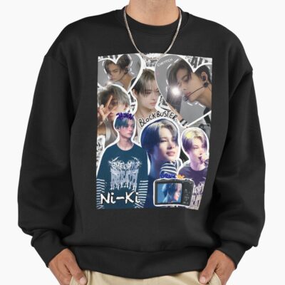 Alternative view of Hot Niki Enhypen Collage Hstay Design Sweatshirt