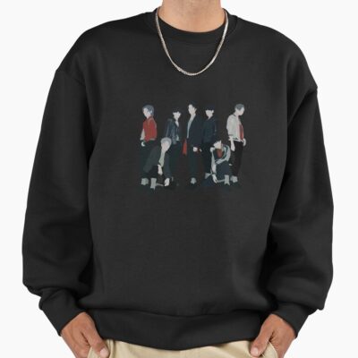 Alternative view of Enhypen Sweet Venom Digital Illustration Sweatshirt