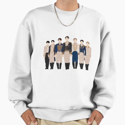 Alternative view of Enhypen Drunk Dazed Carnival Minimalist Kpop Sweatshirt