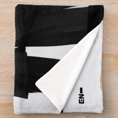 Alternative view of Enhypen Concept Dilemma Map Ot7 Throw Blanket