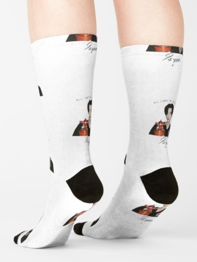 Alternative view of Christmas Sunghoon Socks