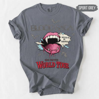 Alternative view of Blood Saga Gothic T-shirt