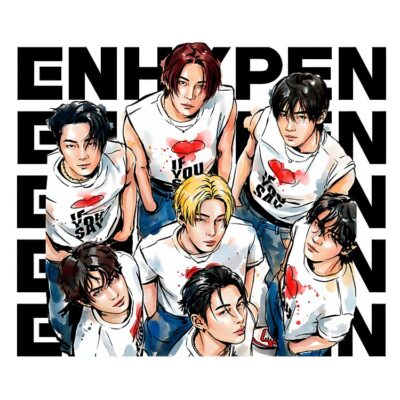 Alternative view of Enhypen By Hola K Pop Tote Bag