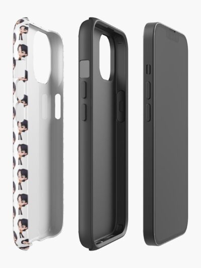 Alternative view of Jungwon Bite Me Mv Chibi Iphone Case