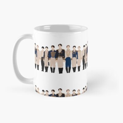 Alternative view of Enhypen Drunk Dazed Carnival Minimalist Kpop Mug