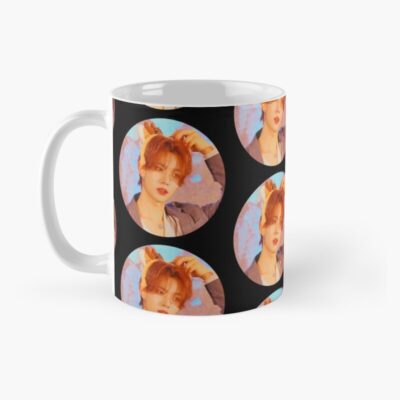 Alternative view of Heeseung Color Burst Big Icon Black Version Mug