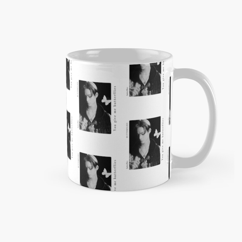 Niki You Give Me Butterflies Mug