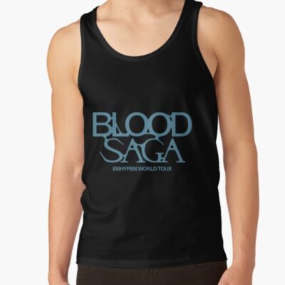 Alternative view of Enhypen Blood Saga World Tour Minimalist Logo Tank Top