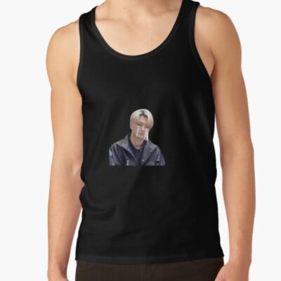 Alternative view of Jake Crying Enhypen Meme Sticker Tank Top