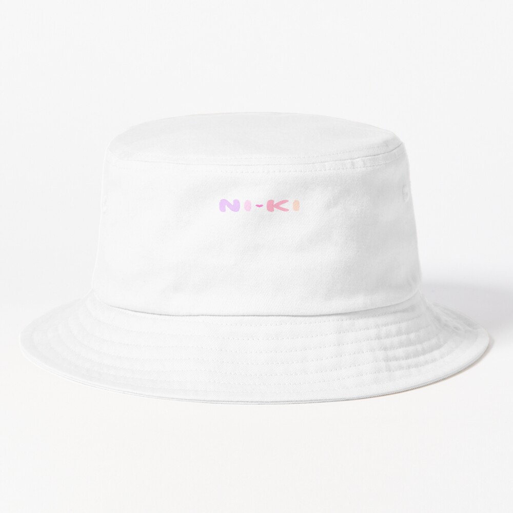 Niki Ni Ki Rainbow Letters Bucket Hat