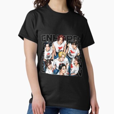Alternative view of Enhypen By Hola K Pop T-shirt