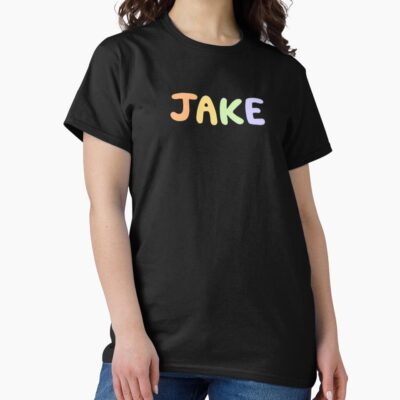 Alternative view of Jake Rainbow Letters T-shirt