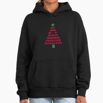 Alternative view of Enha Christmas Tree Engene Hoodie
