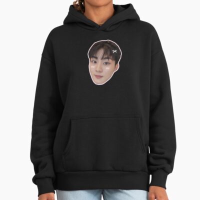 Alternative view of Enhypen Jungwon Cute Sticker Hoodie
