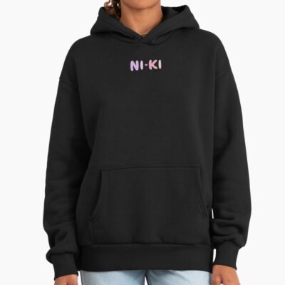 Alternative view of Niki Ni Ki Rainbow Letters Hoodie