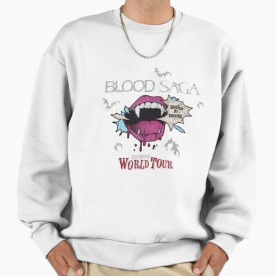 Alternative view of Enhypen Blood Saga World Tour Vampire Teeth Graphic Sweatshirt