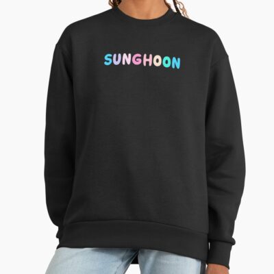Alternative view of Sunghoon Rainbow Letters Sweatshirt