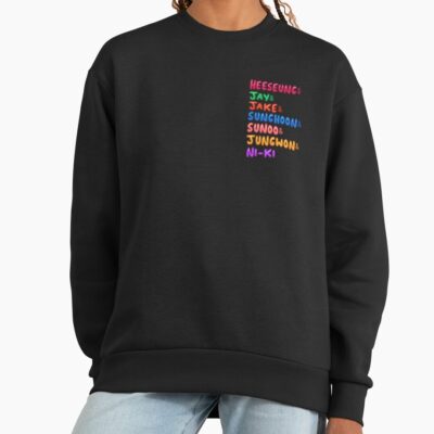 Alternative view of Heeseung And Jay And Jake And Sunghoon And Sunoo And Jungwon And Niki Sweatshirt
