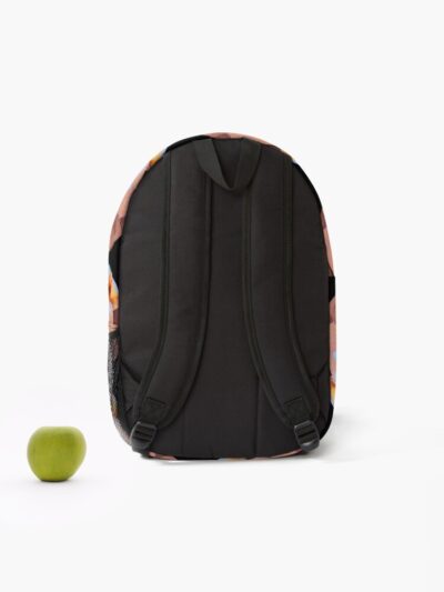 Alternative view of Heeseung Color Burst Big Icon Black Version Backpack